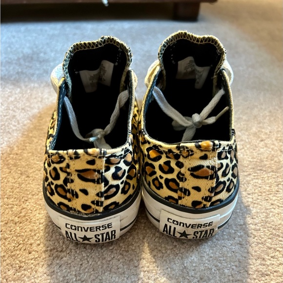 Converse Chuck Taylor All Star Classic Leopard Print Low Top Rare Pattern - Picture 6 of 10